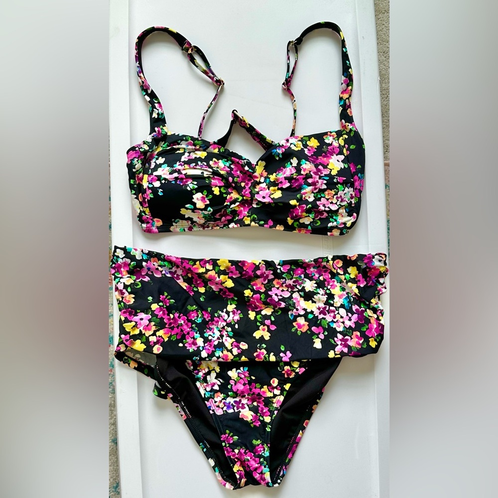 Lands’ End Floral Swimsuit